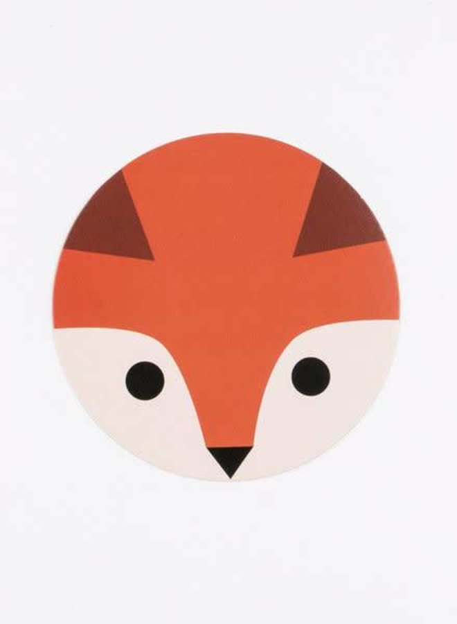 Uitnodiging verjaardagsfeestje - Mini Fox