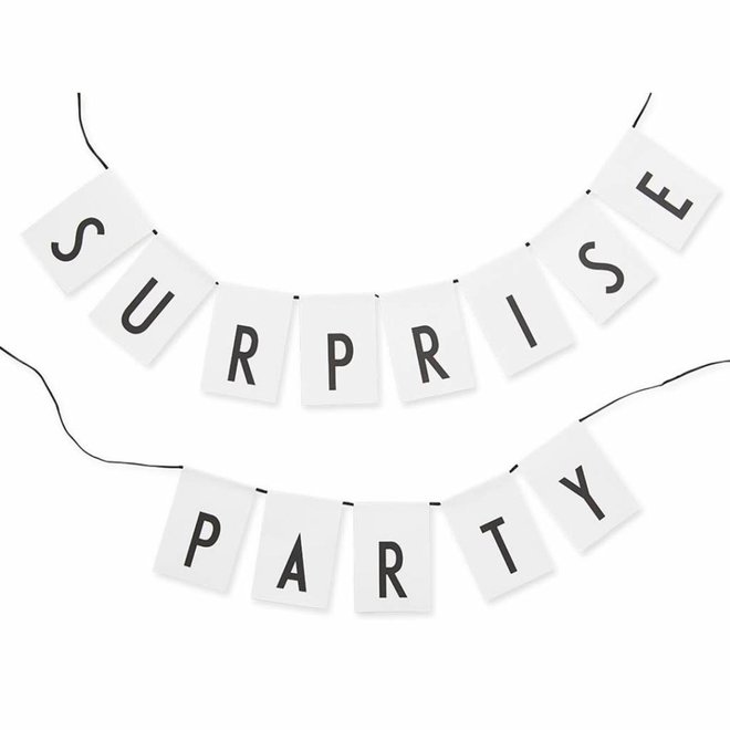 Design Letters - Happy Birthday Flag Mint