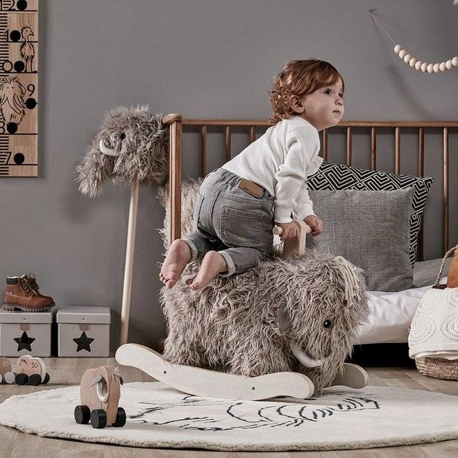Kids Concept - Schommel Mammoet ⭐Hip Hoi - Hip Hoi Baby- en kinderwinkel ♡ Meer dan 100 exclusieve designermerken
