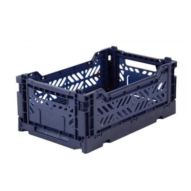 Lillemor - Folding Crate 'Navy' - Mini