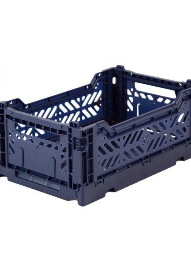 Lillemor - Folding Crate 'Navy' - Mini