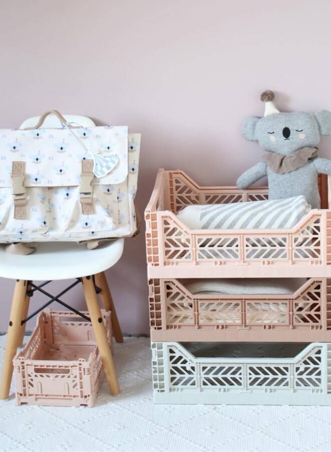 Lillemor - Folding Crate 'Milk Tea' - Mini