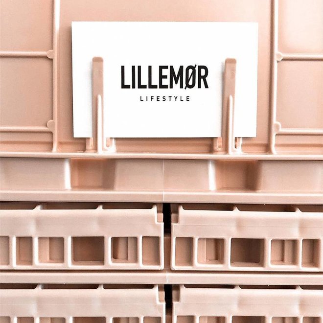 Lillemor - Folding Crate 'Milk Tea' - Mini