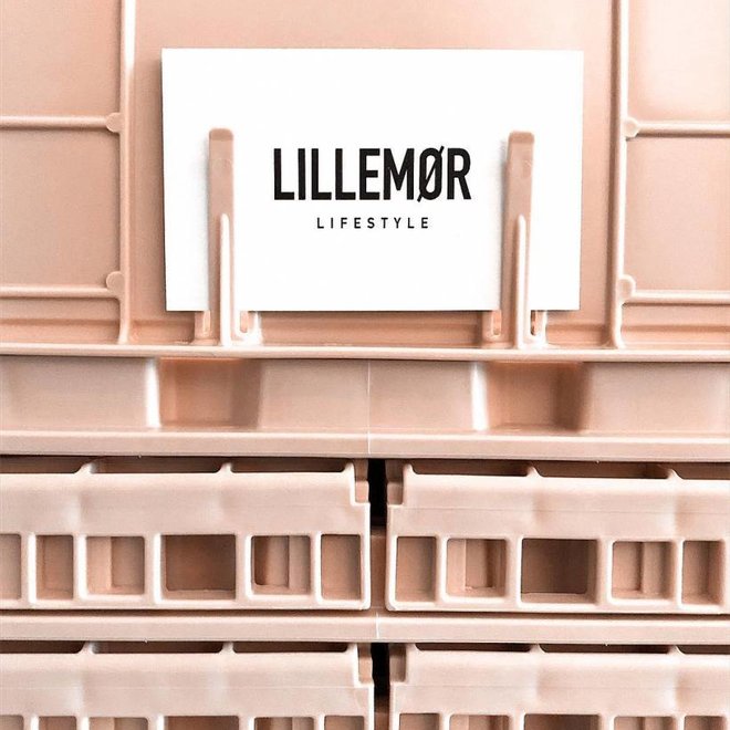 Lillemor - Folding Crate 'Milk Tea' - Medium