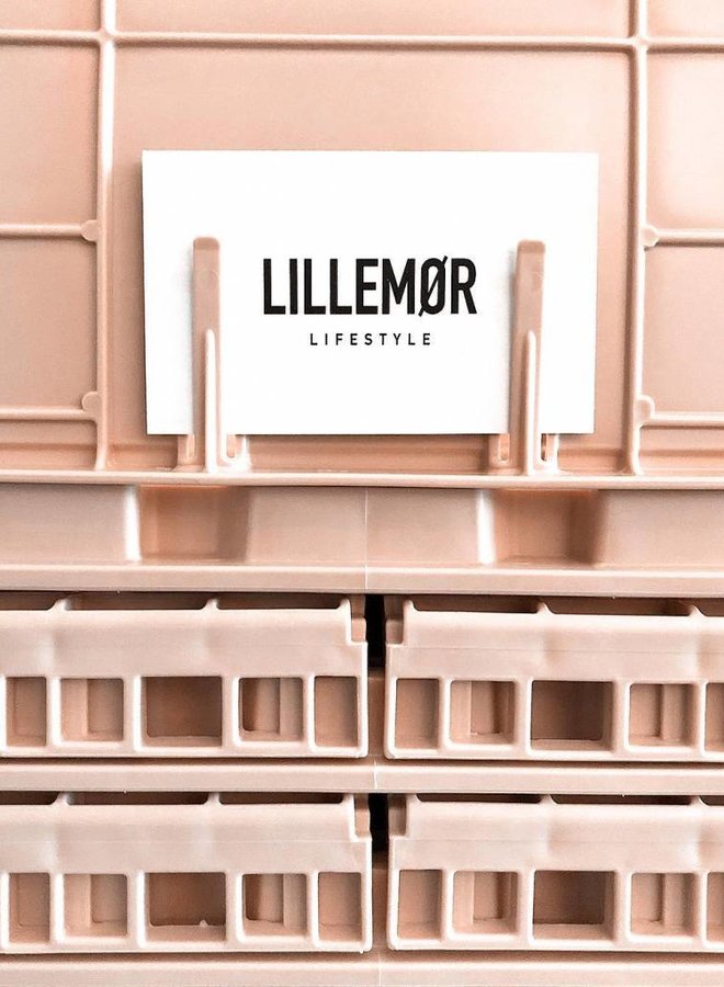 Lillemor - Folding Crate 'Milk Tea' - Medium