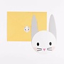 My Little Day - Uitnodigingskaartje 'Mini Rabbit'