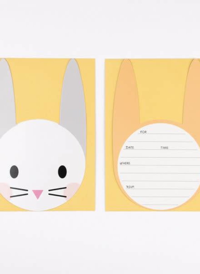 My Little Day - Uitnodigingskaartje 'Mini Rabbit'