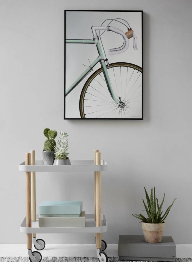 Vissevasse - Poster racing bicycle