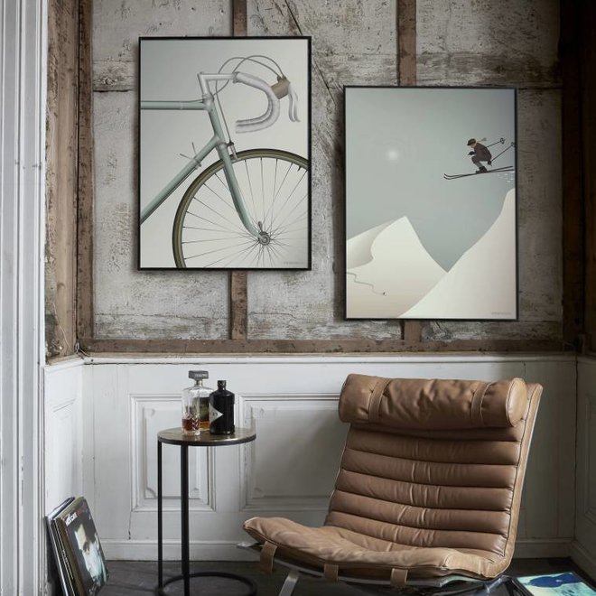 Vissevasse - Poster racing bicycle