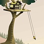 Vissevasse - Poster 'Treehouse'