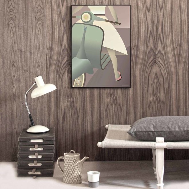 Vissevasse - poster Vespa