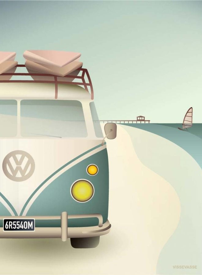 Vissevasse - Poster 'VW Camper'
