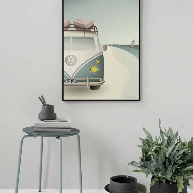 Vissevasse - poster VW camper