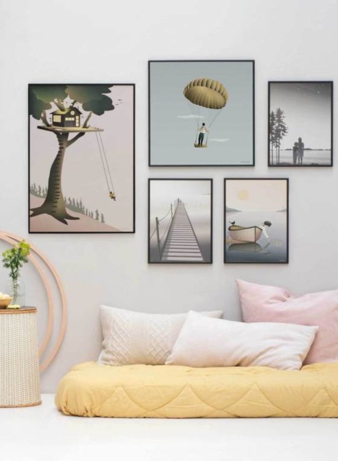 Vissevasse - Poster 'Treehouse'