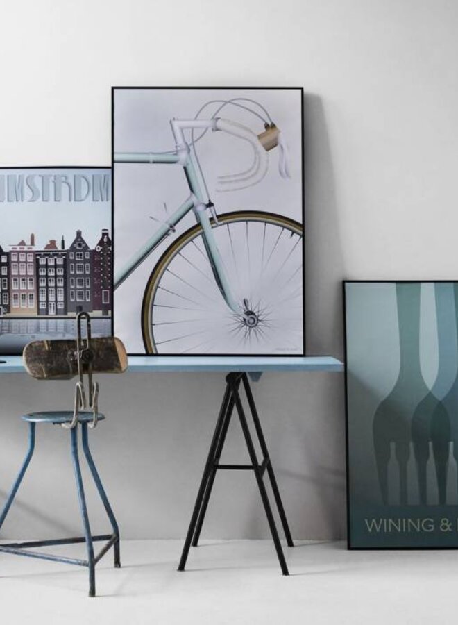Vissevasse - Poster racing bicycle