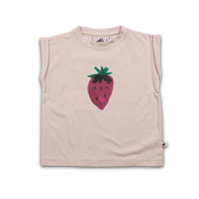 Cos I Said So - Boxy Tee - Strawberry 'Cream Tan'