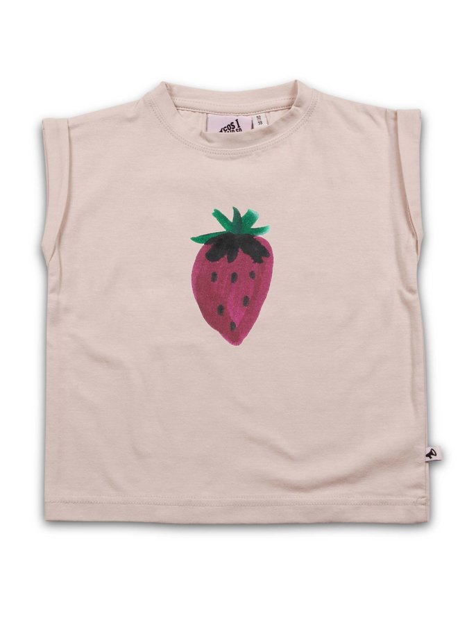 Cos I Said So - Boxy Tee - Strawberry 'Cream Tan'