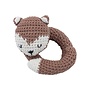 Sebra - Crochet Rattle 'Sparky the fox'