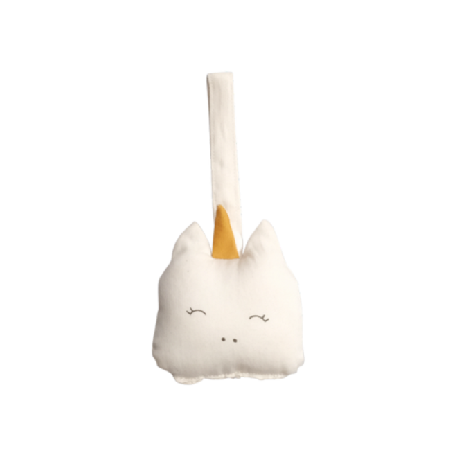 Fabelab - Animal Rattle Bear 'Unicorn'