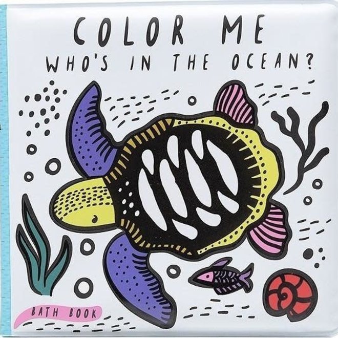 Wee Gallery - Bath book Color Me - Ocean