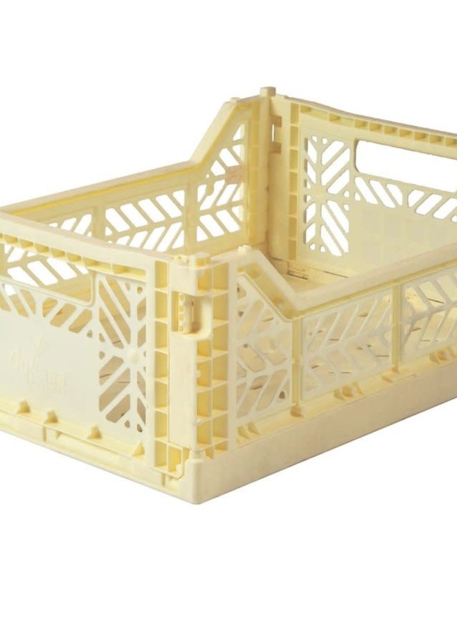 Lillemor - Folding Crate 'Banana' - Medium