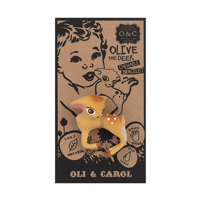 Oli & Carol - Bijtspeeltje Bambi Armband
