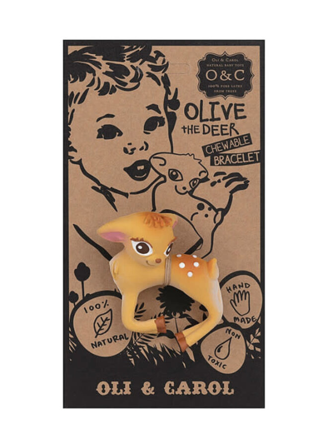 Oli & Carol - Bijtspeeltje Bambi Armband
