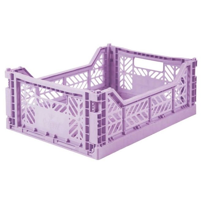 Lillemor - Folding Crate 'Orchid' - Medium