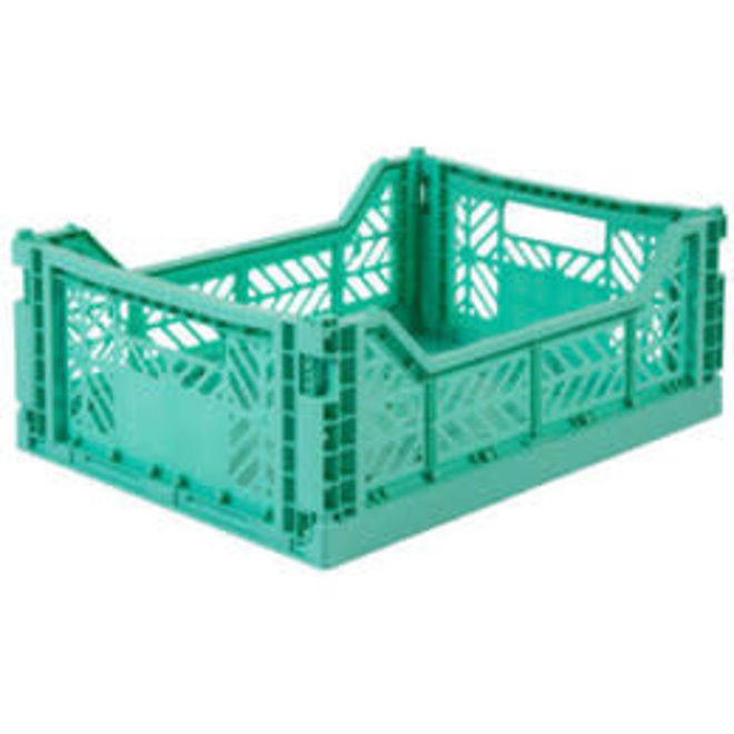 Lillemor - Folding Crate 'Mint' - Medium