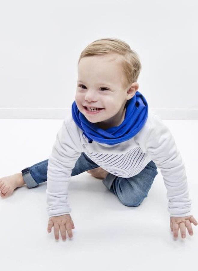 From Paris - Scarf Blue