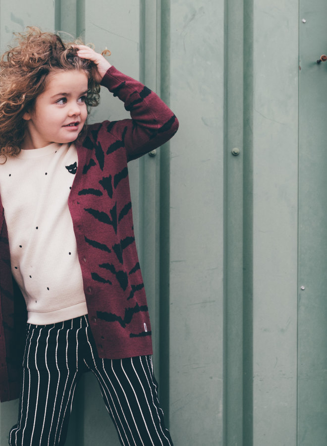 Sproet & Sprout - Cardigan Tiger Intarsia