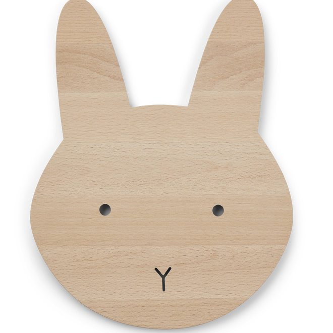 Liewood - Troy Wooden Lamp 'Rabbit Natural'