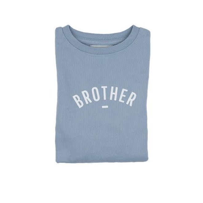 Bob & Blossom - Brother sweatshirt - Steel Blue