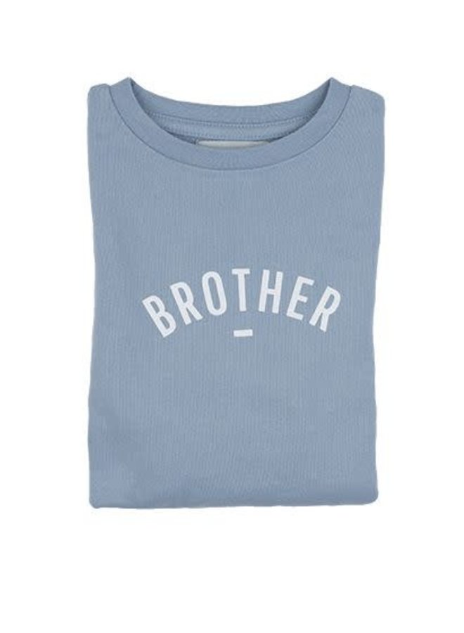 Bob & Blossom - Brother sweatshirt - Steel Blue