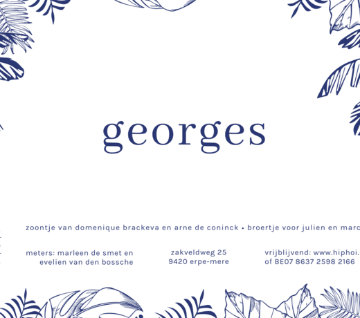 Geboortelijst Georges