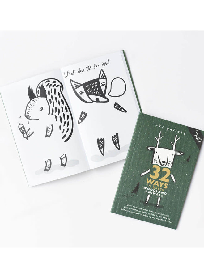 Wee Gallery - Activity book - 32 ways to dress me
