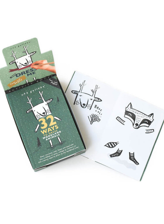 Wee Gallery - Activity book - 32 ways to dress me