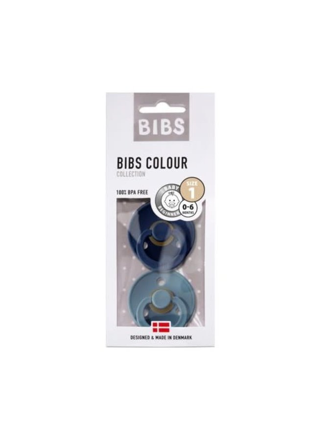 BIBS - Fopspeen Blister Deep Space / Petrol