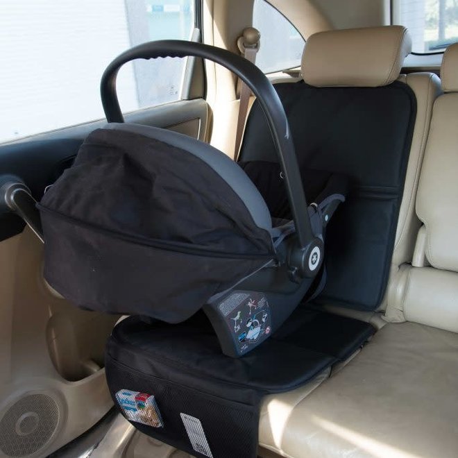 Babydan - Autostoelbeschermer 3-IN-1 Zwart