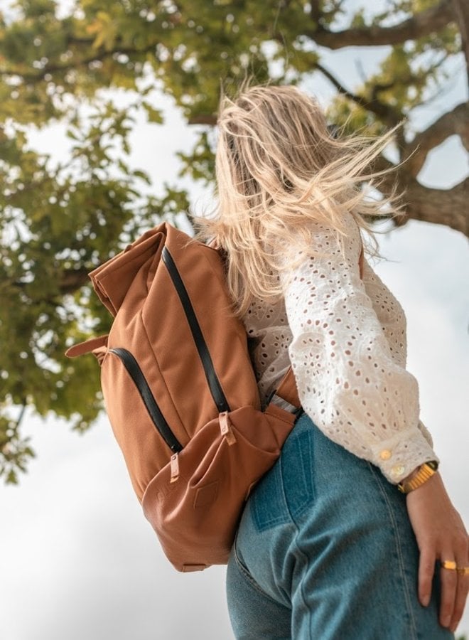 DUSQ - Family Bag | Canvas | Sunset Cognac