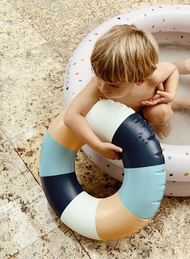 Liewood - Baloo Swim Float Ring - Blue mix