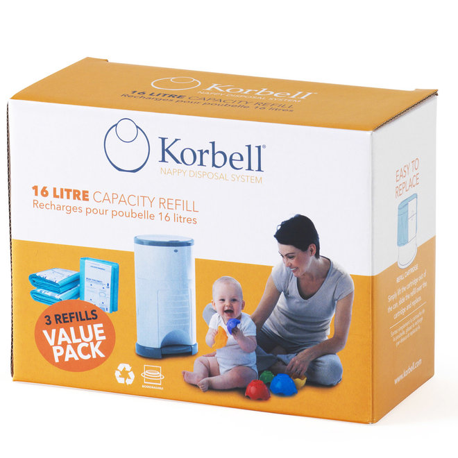 Korbell - Refill (3 pack)