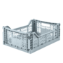 Lillemor - Folding Crate 'Pale Blue' - Medium