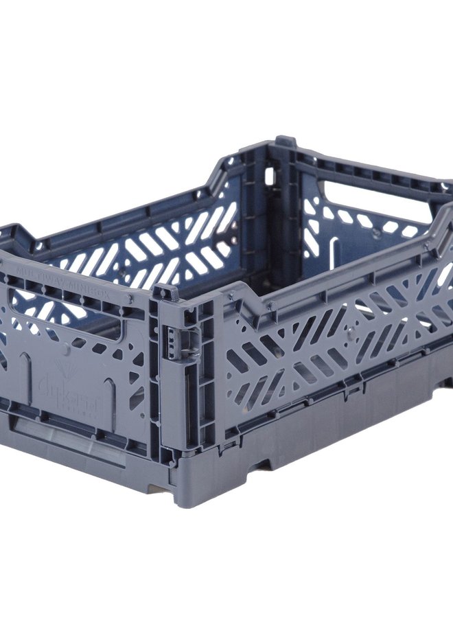 Lillemor - Folding Crate 'Cobalt Blue' - Mini