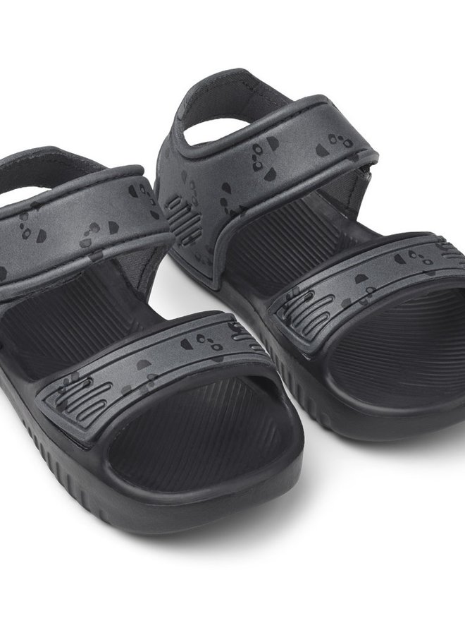 Liewood - Blumer Sandals - Black Panda
