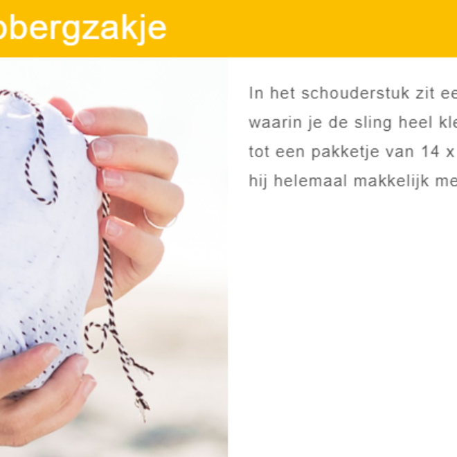 Minimonkey - Mini Sling White