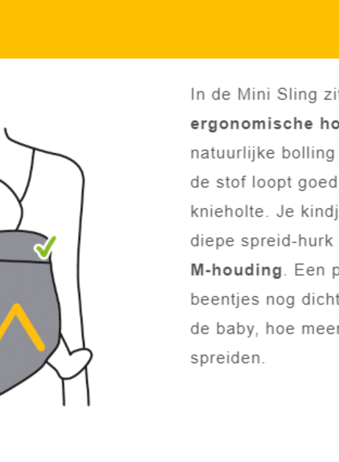 Minimonkey - Mini Sling Grey