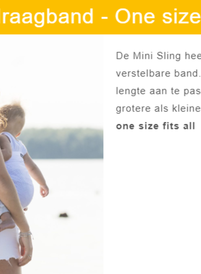 Minimonkey - Mini Sling Grey
