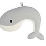 Nanami - (Borst)voedingskussen Whale Momo Grey