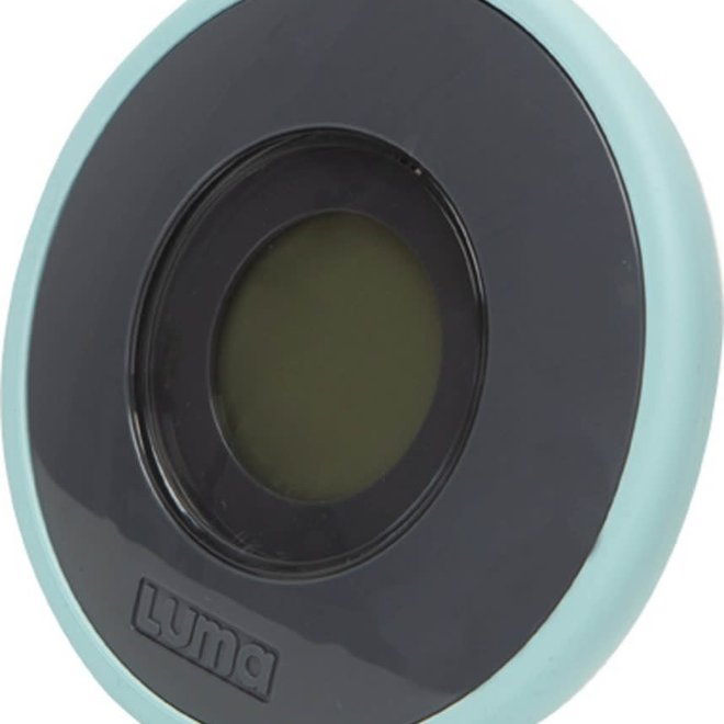 Luma - Digitale badthermometer Silt Green